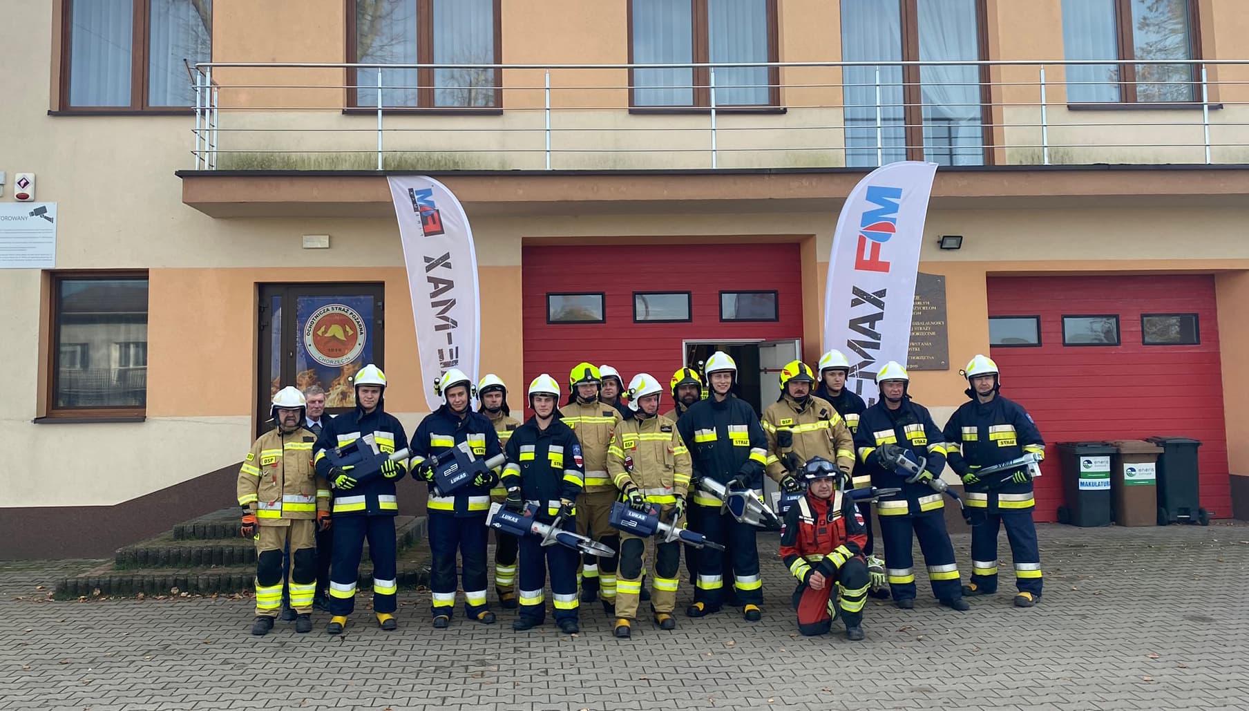 Strażacy OSP Chorzęcin w akcji